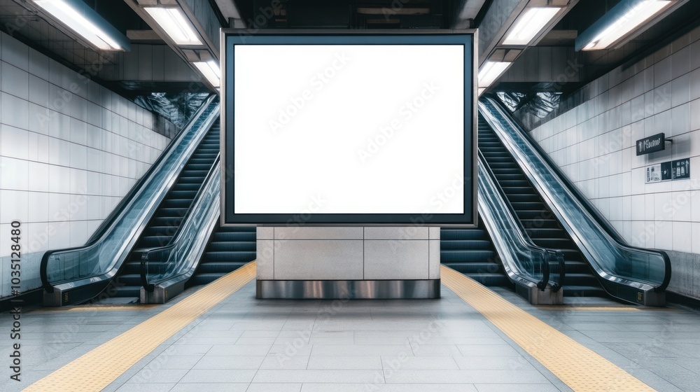 Fototapeta premium Blank advertising space