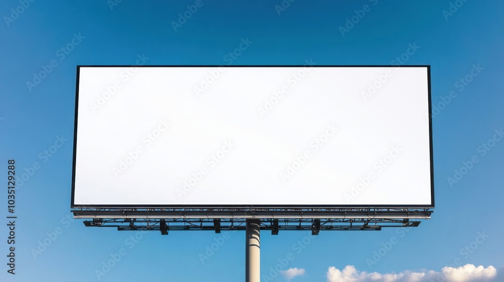 Obraz premium Empty billboard