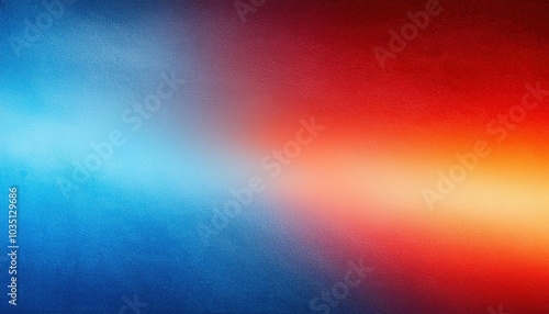 Dynamic Gradient Texture. Bold Blue to Fiery Red Color Blend with Subtle Grainy Effect, Perfect for Modern Digital Designs, Eye Catching Posters, Marketing Banners, or Presentation Backgrounds Copy 