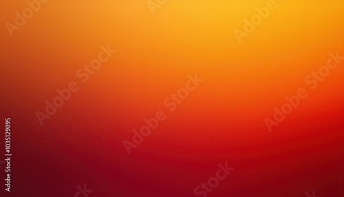 Fiery Sunset Gradient. Warm Yellow to Deep Red Ombre for Eye Catching Poster Designs, Dynamic Banners, or Digital Backgrounds with Ample Copy Space for Text, Branding, or Creative Presentation