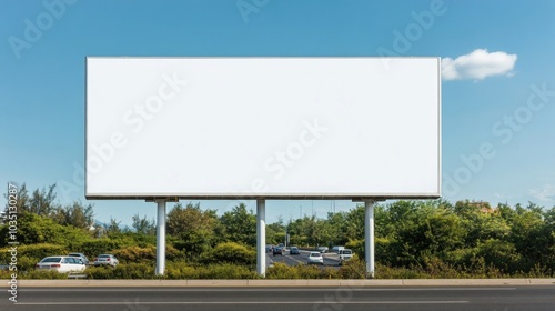 Wallpaper Mural Empty billboard view Torontodigital.ca