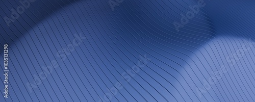 abstract blue gradient shape, dynamic background