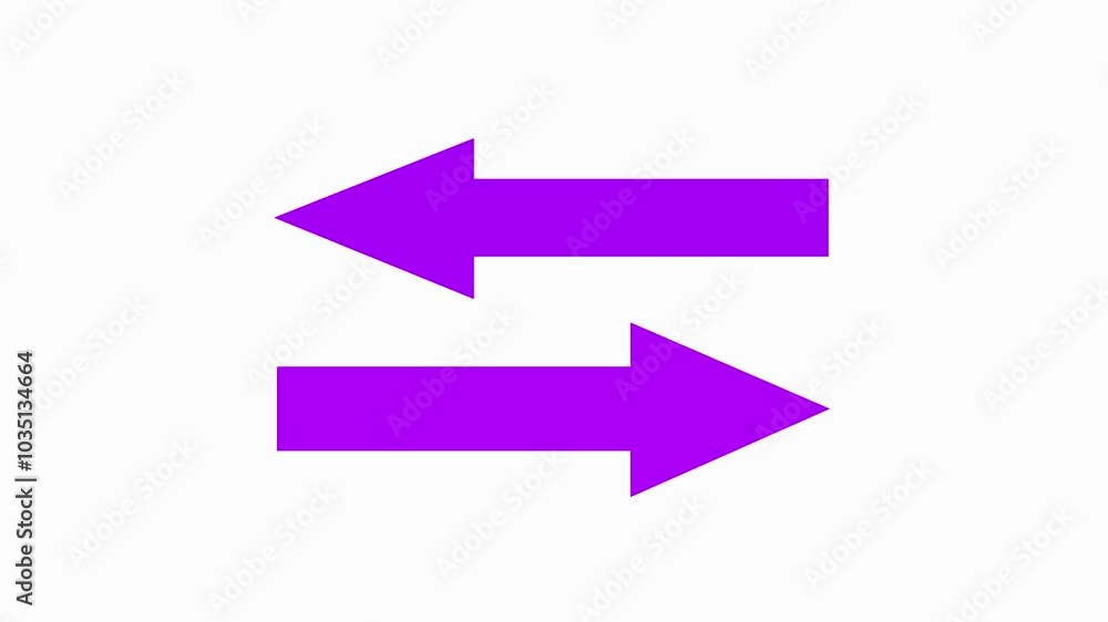 Left and right arrow pointer icon sign symbol in trendy flat style. Left and right arrow pointer icon sign symbol in trendy flat style.