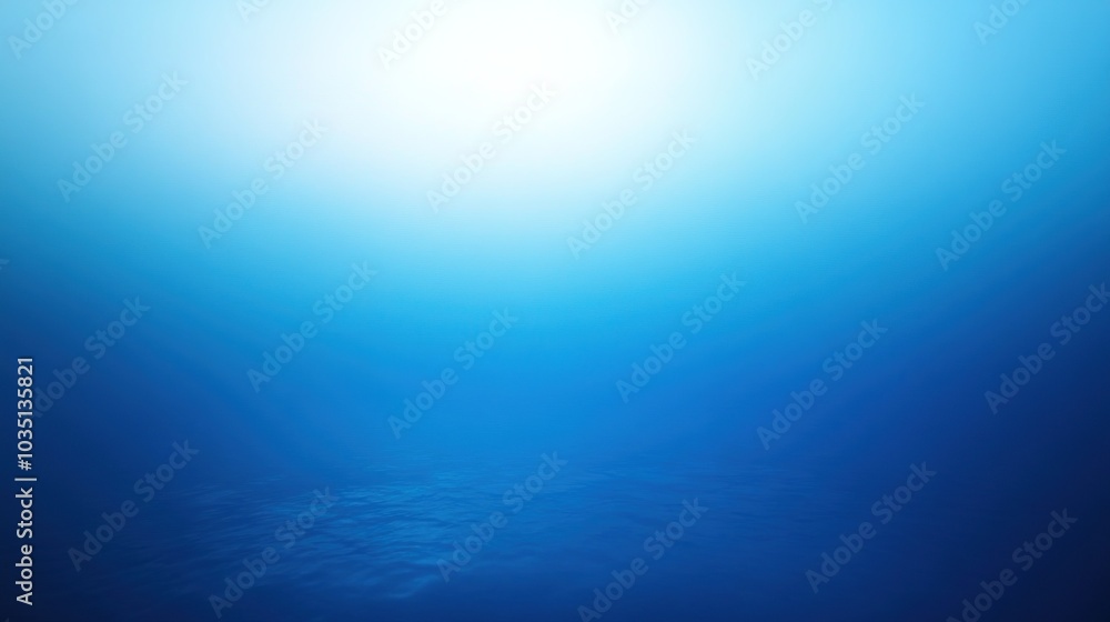 Tranquil Blue Ocean Water Surface at Dusk Tranquil Blue Ocean Water Surface at Dusk
