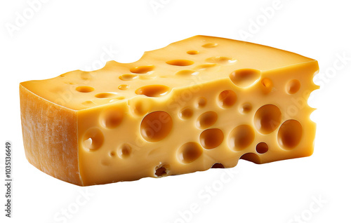 Cheese Isolated on Transparent Background: Clip Art