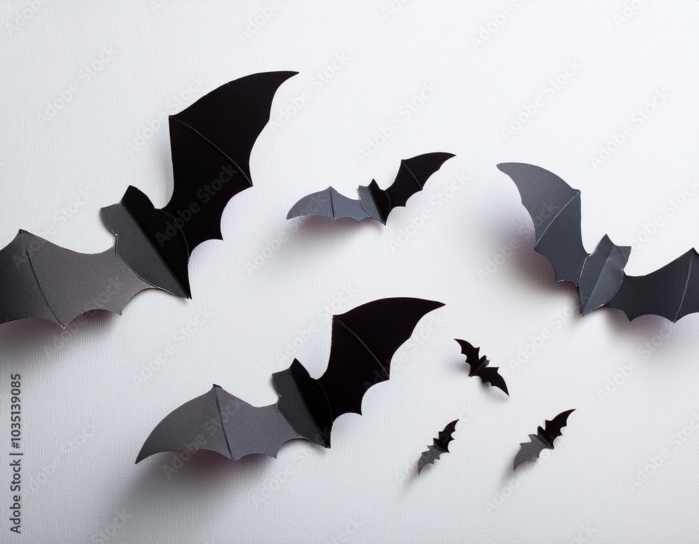 halloween with black bats and a pumpkin on a white background halloween with black bats and a pumpkin on a white background
