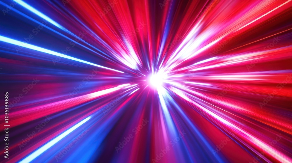 Abstract Speed Blur with Vibrant Colors Abstract Speed Blur with Vibrant Colors