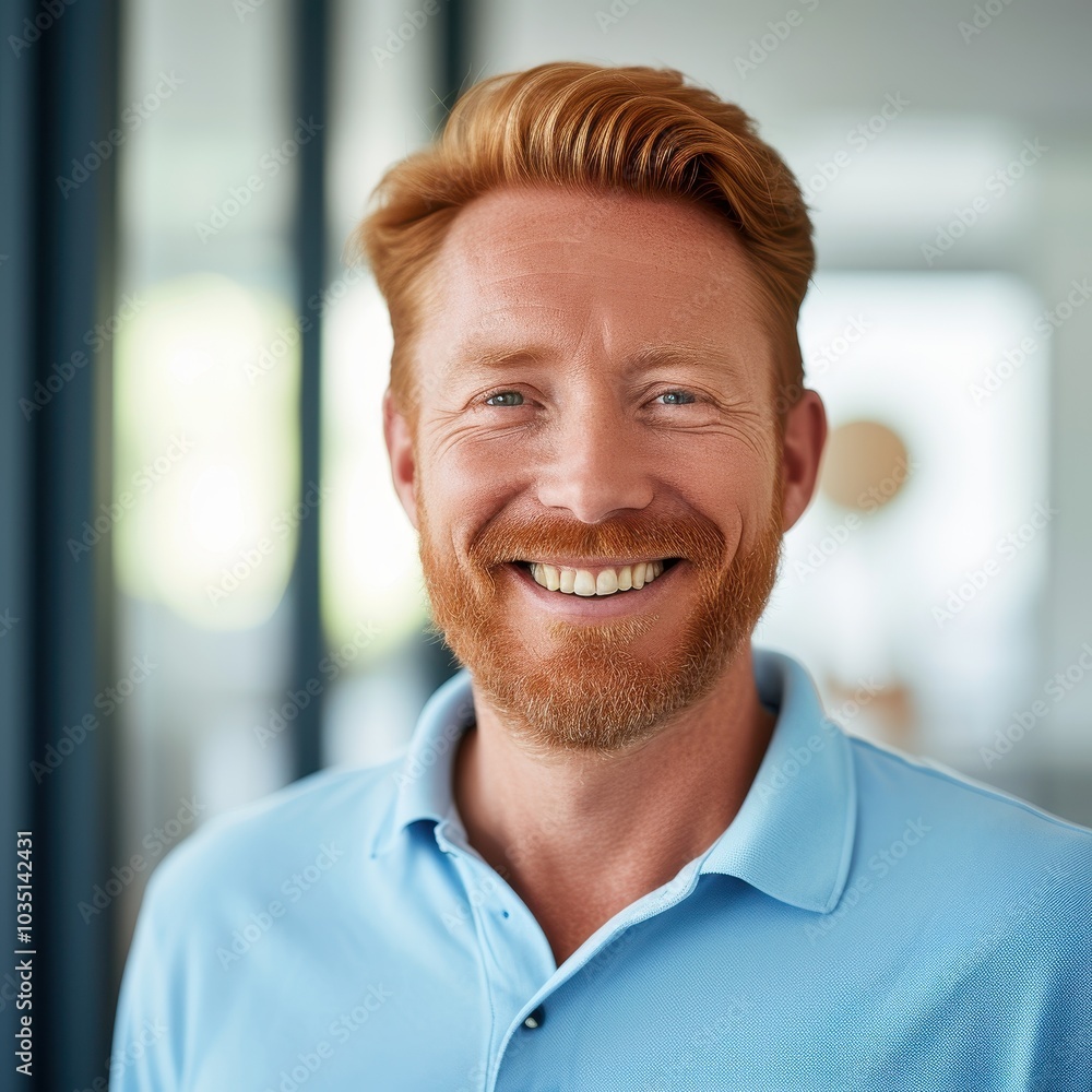 Portrait of a happy Dutch business professional with a charming smile Portrait of a happy Dutch business professional with a charming smile