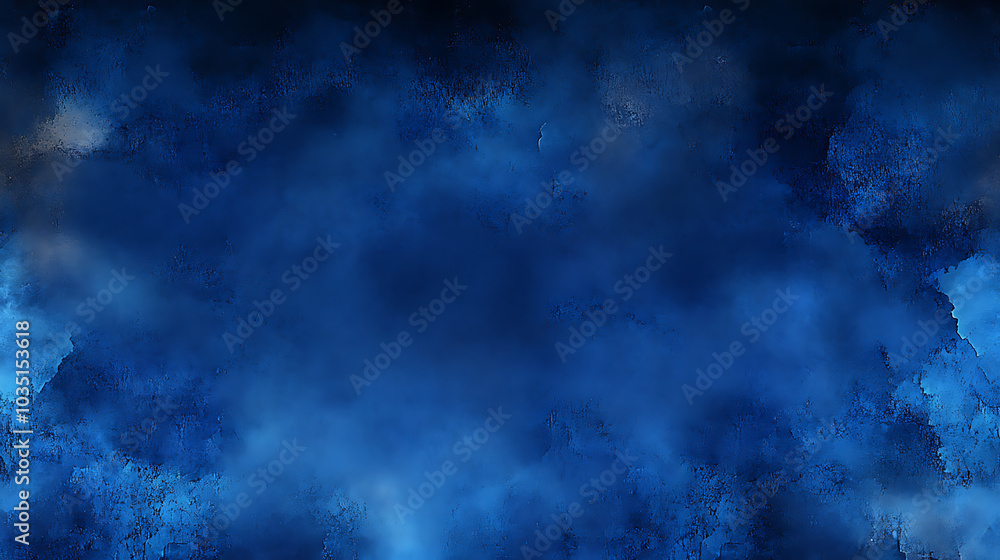 Deep blue misty abstract texture with soft light gradients and grunge effects. Deep blue misty abstract texture with soft light gradients and grunge effects.