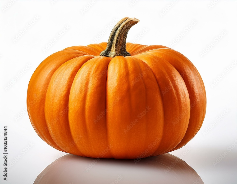big orange pumpkin isolated on white background big orange pumpkin isolated on white background