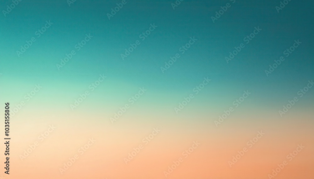 Tranquil Gradient Horizon: Soft Teal to Peach Blend for Minimalist Aesthetic, Perfect as a Calming Poster Backdrop, Website Banner, or Inspirational Design with Ample Copy Space for Text and Branding Tranquil Gradient Horizon: Soft Teal to Peach Blend for Minimalist Aesthetic, Perfect as a Calming Poster Backdrop, Website Banner, or Inspirational Design with Ample Copy Space for Text and Branding