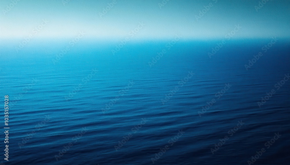 Obraz premium Gradient Blue Texture with Soft Green Tint. Versatile Abstract Background for Digital Banners, Posters, or Presentations with Copy Space, Ideal for Minimalist Designs or Ocean Themed Marketing