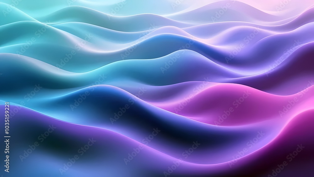 Abstract Wavy Background with Blue, Purple, and Pink Abstract Wavy Background with Blue, Purple, and Pink