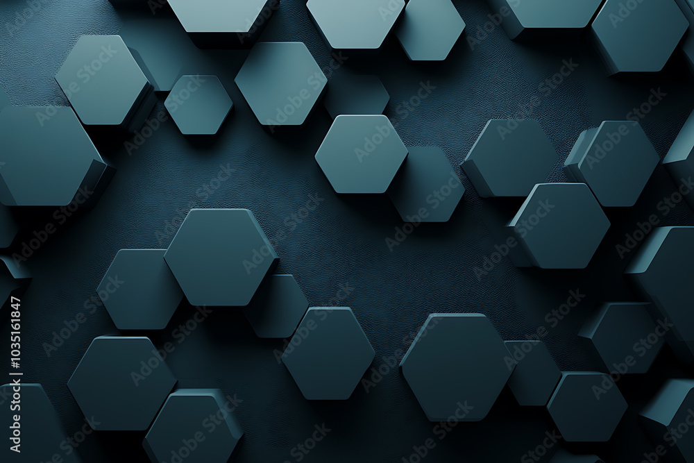 3D background featuring dark teal hexagons with a dark blue color scheme, creating a modern and futuristic design with depth.
3D background featuring dark teal hexagons with a dark blue color scheme, creating a modern and futuristic design with depth.