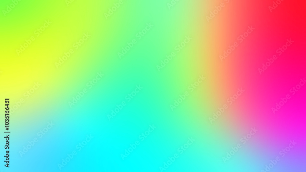Obraz premium Coloured Blurred Abstract Background, Smooth transitions of iridescent colors, Soft pastel color gradient, Colorful gradient Rainbow Background