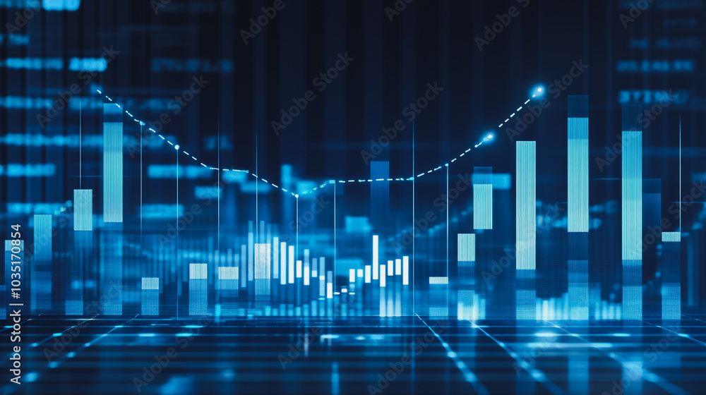 Abstract business network smart city and charts and graphs with statistics to innovative analyze business potential and forecast future development of companies growth. Abstract business network smart city and charts and graphs with statistics to innovative analyze business potential and forecast future development of companies growth.