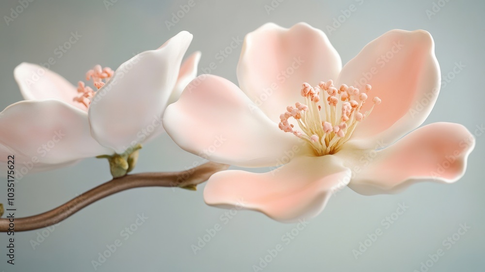 Obraz premium Delicate Pink Blossom