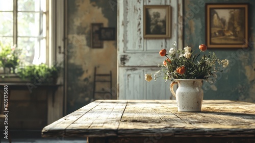 flowers in the window