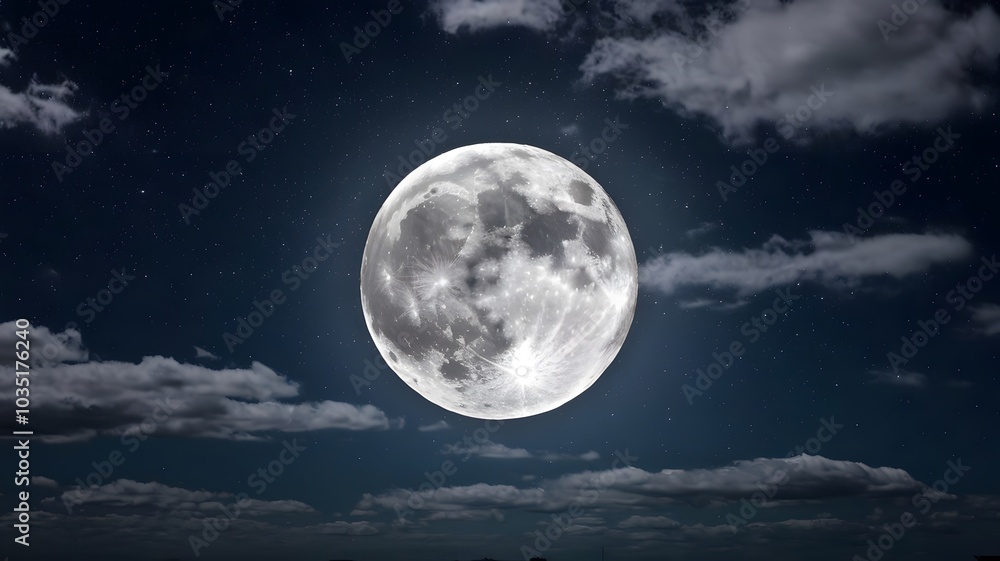 full moon over sky full moon over sky