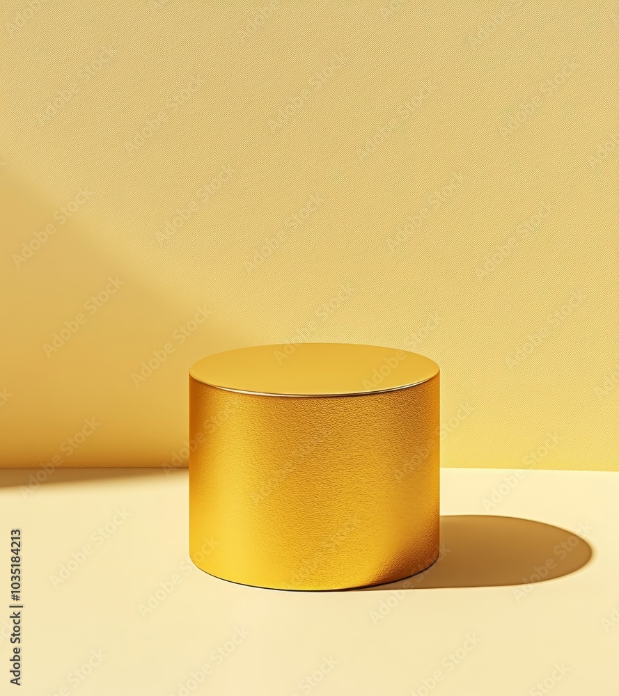 Presentation mockup of a luxury display product on a cosmetic podium or on a golden award backdrop. Presentation mockup of a luxury display product on a cosmetic podium or on a golden award backdrop.