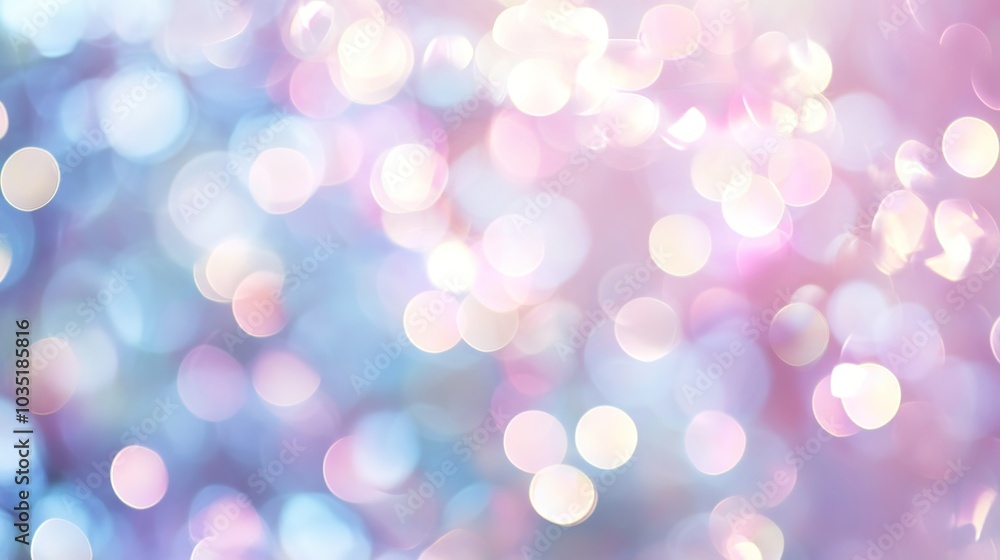 Fototapeta premium Soft Abstract Background with Colorful Bokeh Effects