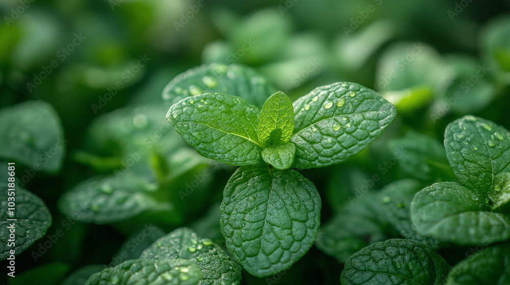 Peppermint leaf texture close up, pattern of green mint leaves, top view. Freshness organic background. Peppermint leaf texture close up, pattern of green mint leaves, top view. Freshness organic background.