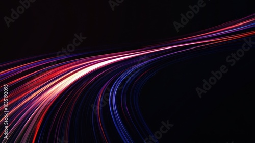 Abstract Light Trails