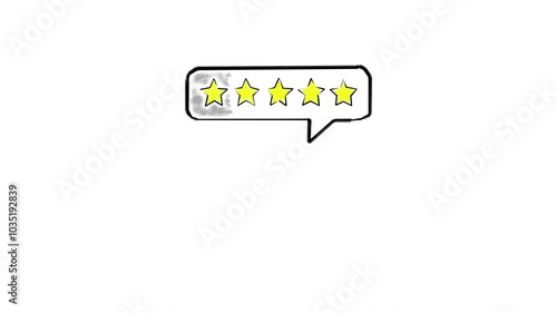 FEEDBACK. Customer survey and evaluation. Five stars