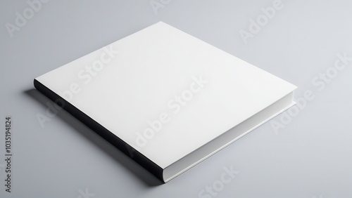 The us letter perfect bound cover mockup provides a realistic representation of your softcover designs, perfect for displaying books, brochures, and magazines in professional presentations