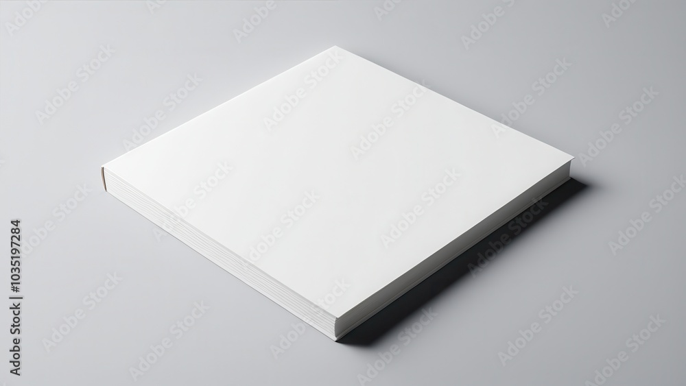 Present your designs with a sleek and professional look using the us letter perfect bound cover mockup. Ideal for showcasing book covers, reports, or portfolios in a letter-sized format