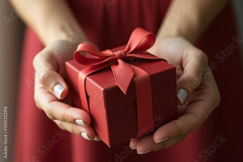 Special Gift - Beautiful Red Gift Box for Mother's Day, Birthday, Christmas, Father's Day, and Other Special Occasions