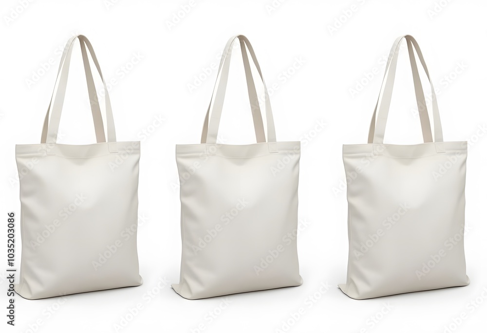 Mockup of tote bags in various shapes and handle lengths. Realistic 3D vector set of white cloth canvas eco shoppers. Blank fabric cotton or linen reusable grocery handbags, ideal for custom designs.
Mockup of tote bags in various shapes and handle lengths. Realistic 3D vector set of white cloth canvas eco shoppers. Blank fabric cotton or linen reusable grocery handbags, ideal for custom designs.