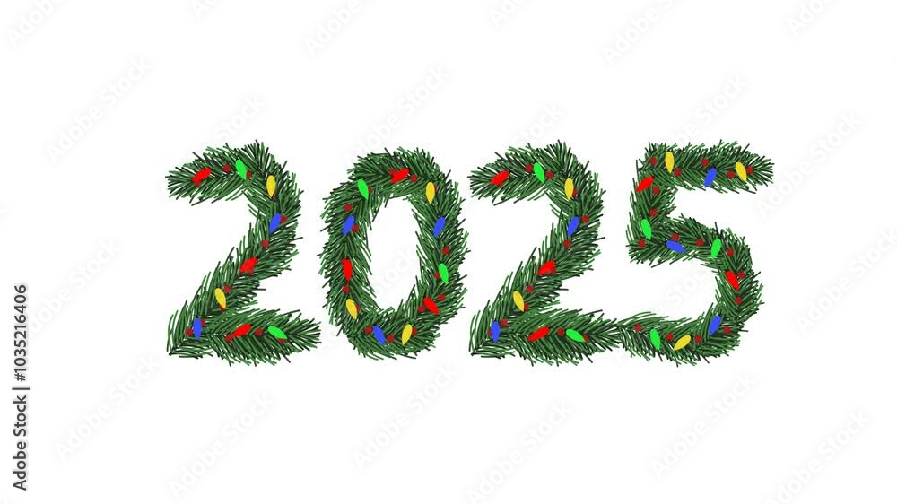 2025. congratulations.Happy New Year.animation.holiday.New Year.with an interesting background. christmas tree.decoration. fun. work. happiness. 2025. congratulations.Happy New Year.animation.holiday.New Year.with an interesting background. christmas tree.decoration. fun. work. happiness.