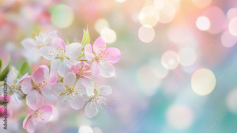 Delicate Blossoms with Soft Bokeh Effect Delicate Blossoms with Soft Bokeh Effect