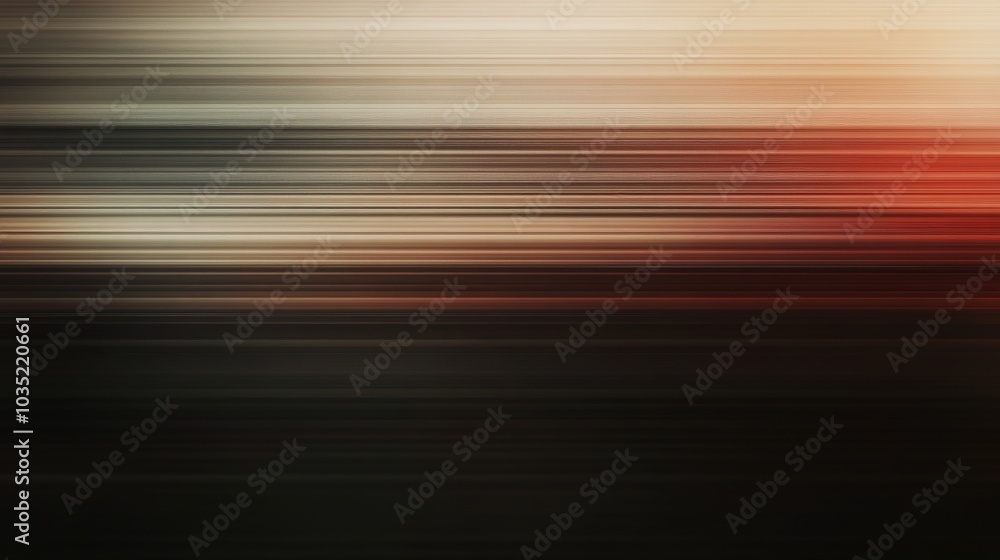 Abstract Horizontal Lines in Warm Tones Abstract Horizontal Lines in Warm Tones