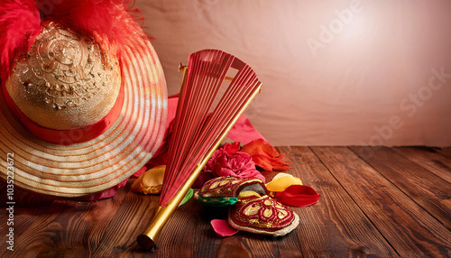 Close-Up of Dance and Movement Elements photo