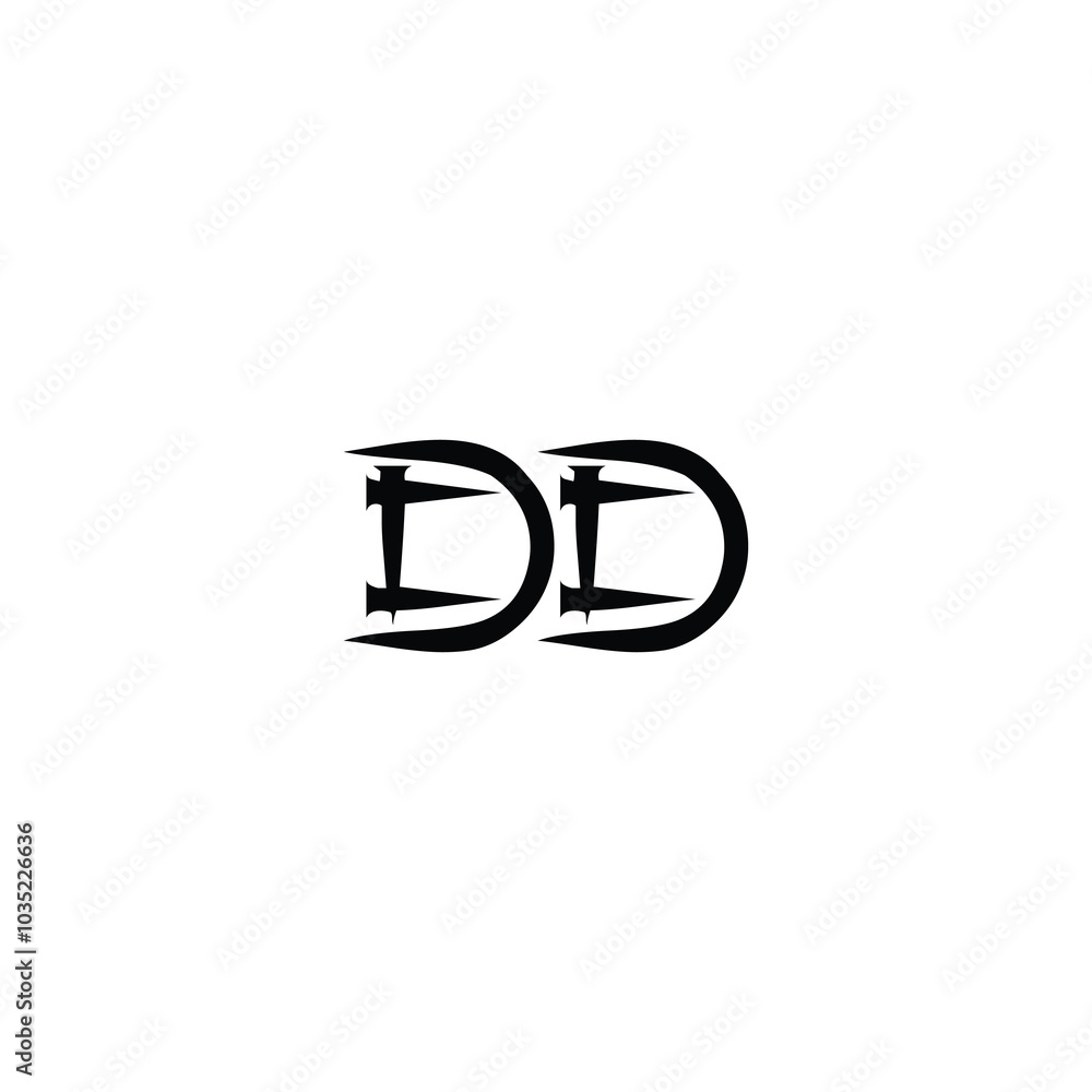 DD monogram logo design letter text name symbol monochrome logotype alphabet character simple logo DD monogram logo design letter text name symbol monochrome logotype alphabet character simple logo