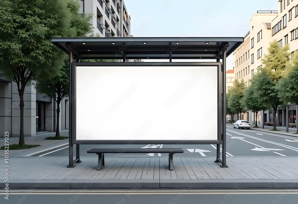 Blank white horizontal billboard isolated on light background, front view. Mockup, 3D Rendering
Blank white horizontal billboard isolated on light background, front view. Mockup, 3D Rendering