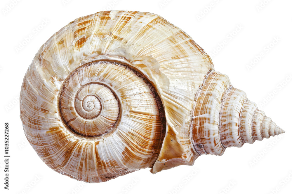 Close-up of a beautiful spiral seashell with intricate patterns and natural colors, showcasing nature's artistry. Close-up of a beautiful spiral seashell with intricate patterns and natural colors, showcasing nature's artistry.