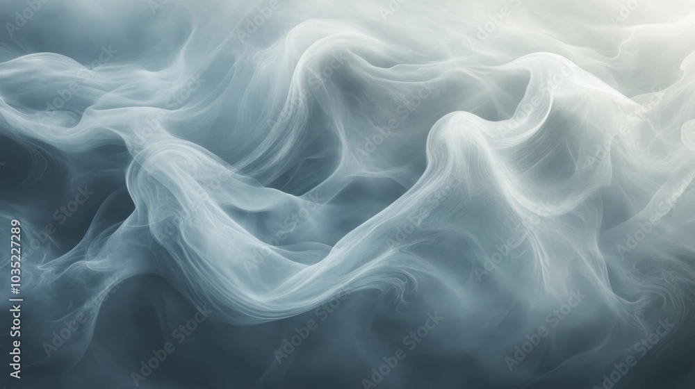 Fototapeta premium Abstract Background with White Fabric Texture