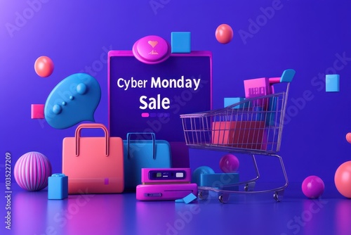 E-commerce Deals Page: A dynamic shot of an online store homepage showcasing 