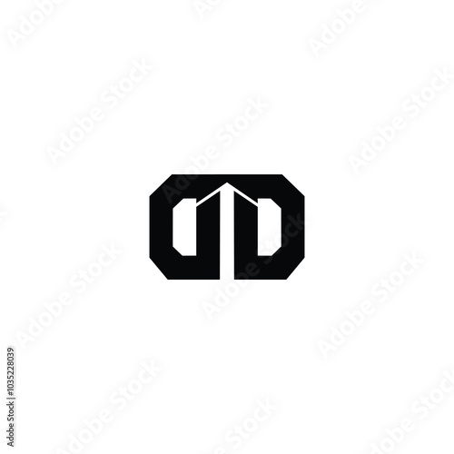 DD monogram logo design letter text name symbol monochrome logotype alphabet character simple logo