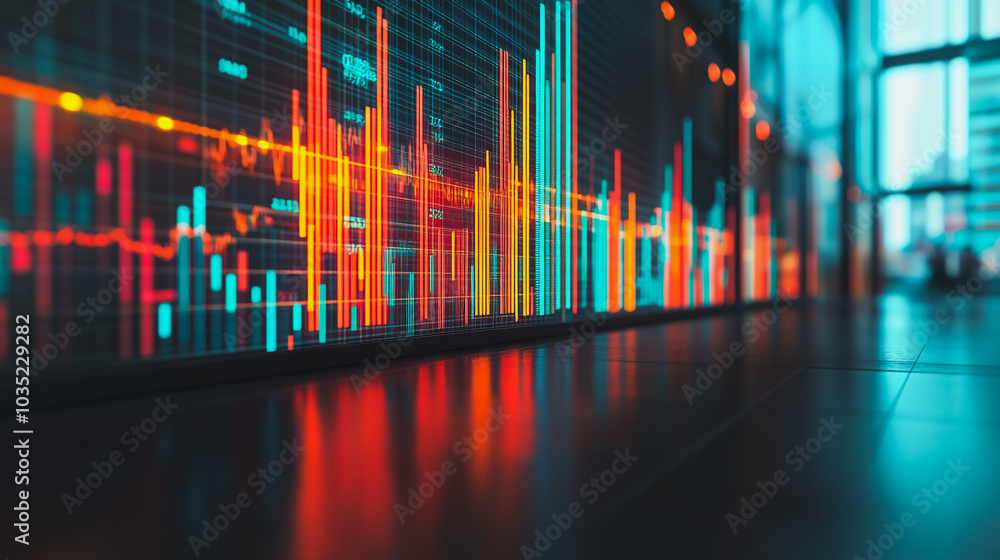 Abstract business and charts and graphs with statistics to innovative analyze business potential and forecast future development of companies growth. Abstract business and charts and graphs with statistics to innovative analyze business potential and forecast future development of companies growth.