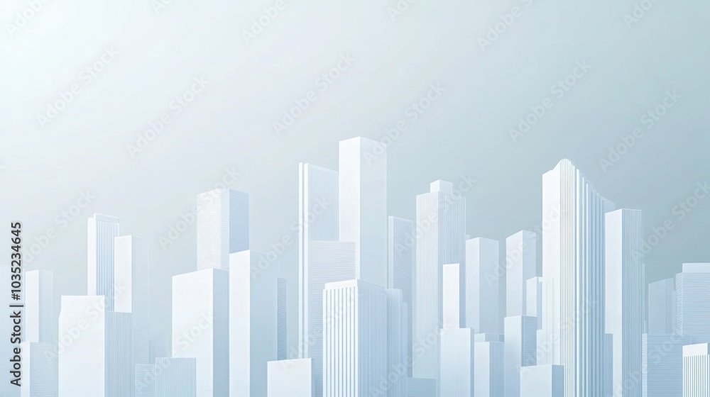 Minimalist Cityscape Minimalist Cityscape