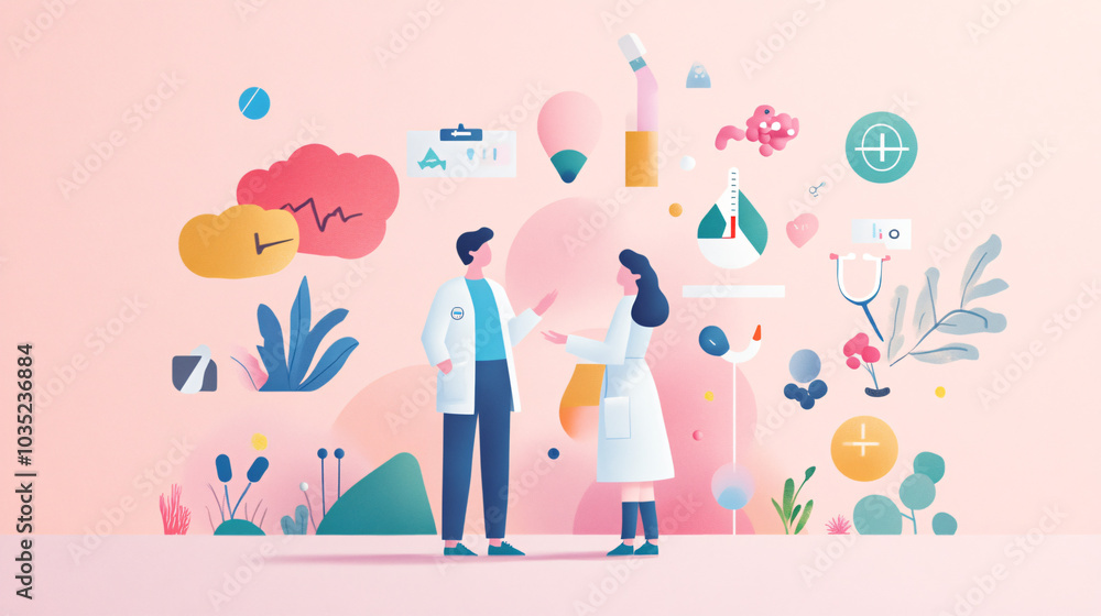 A dynamic visual showcasing public health campaigns for awareness. A dynamic visual showcasing public health campaigns for awareness.