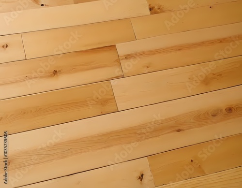 Light-colored hardwood flooring showcasing smooth texture and natural grain patterns, oak parquet