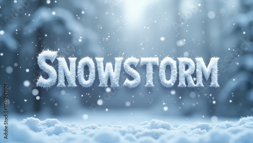 Snowstorm Editable Text Effect: Winter Magic Typography for Holiday Marketing and Seasonal Branding