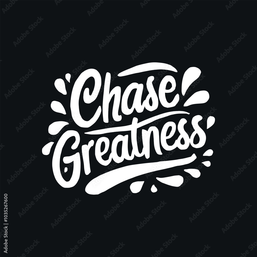 Obraz premium Motivational typography vector t-shirt design