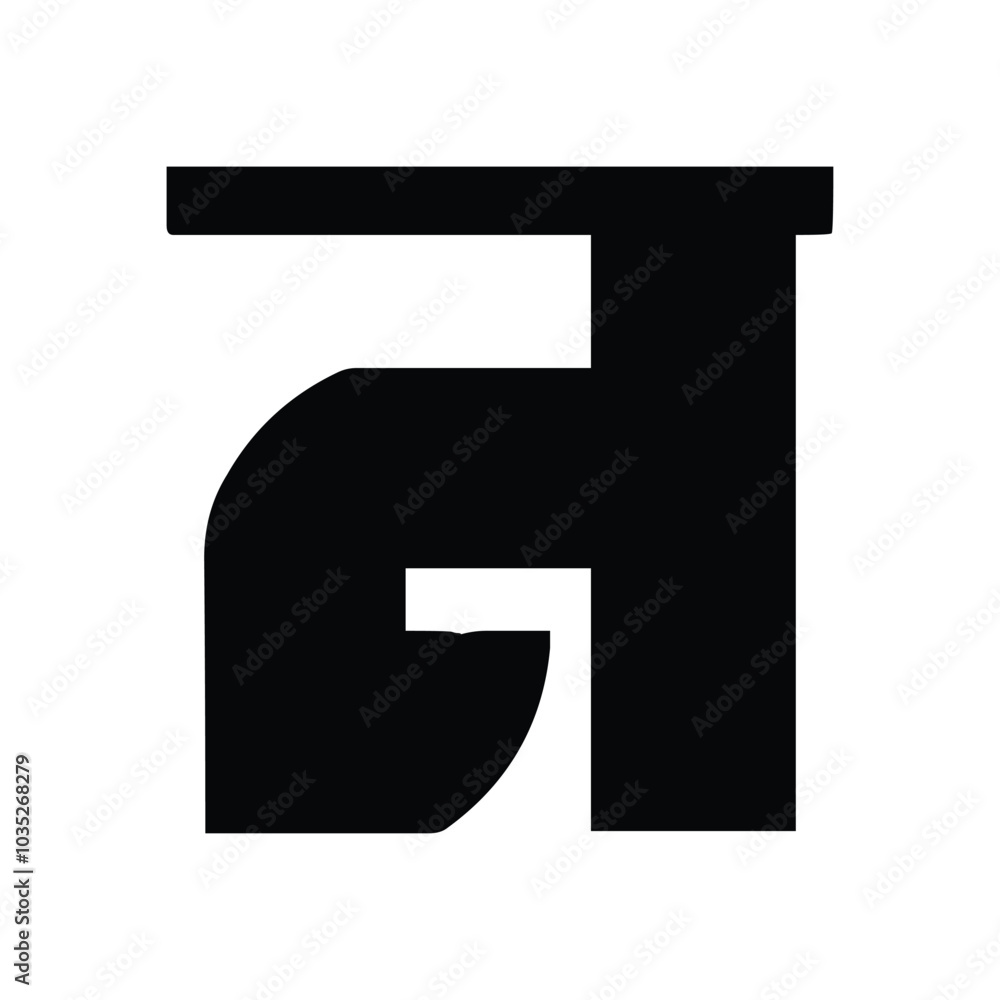 Bold Bengali Alphabet Vector Set Bold Bengali Alphabet Vector Set