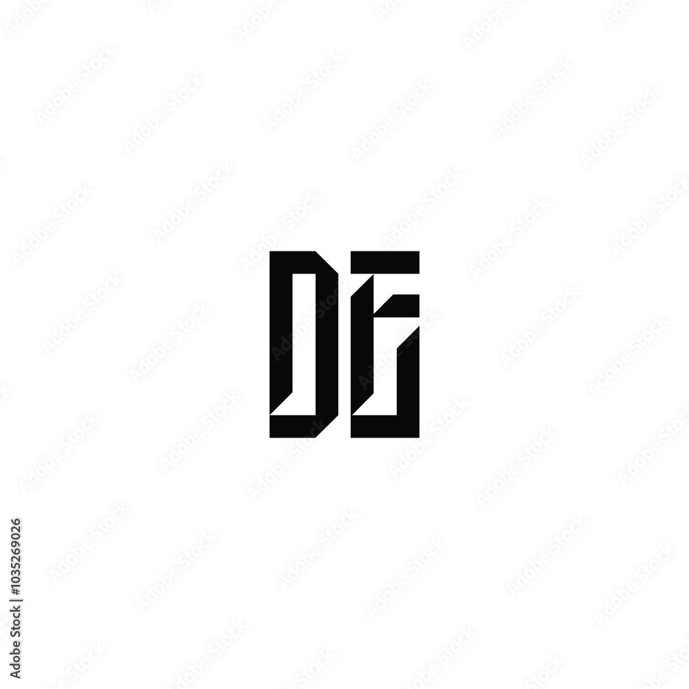 DE monogram logo design letter text name symbol monochrome logotype alphabet character simple logo DE monogram logo design letter text name symbol monochrome logotype alphabet character simple logo